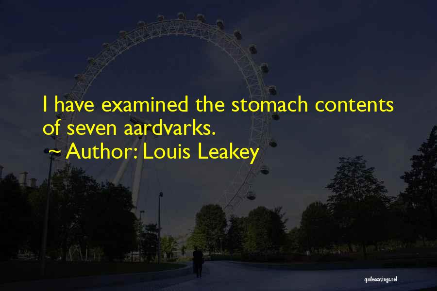 Louis Leakey Quotes 1140196