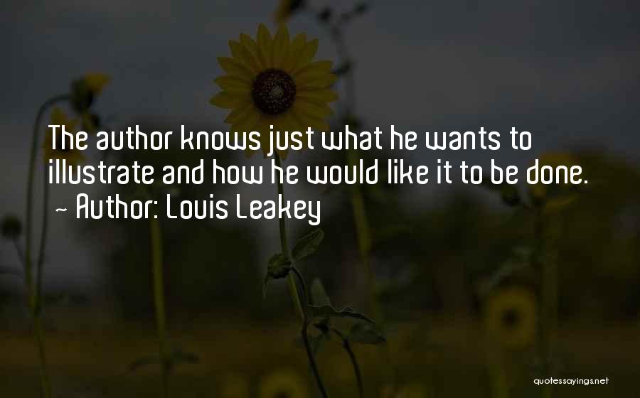 Louis Leakey Quotes 642985