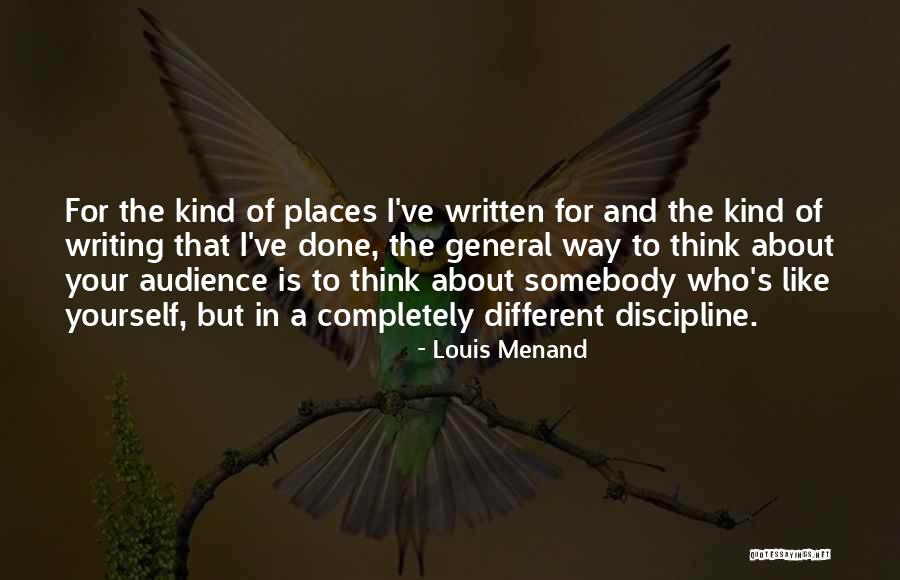 Louis Menand Quotes 840090