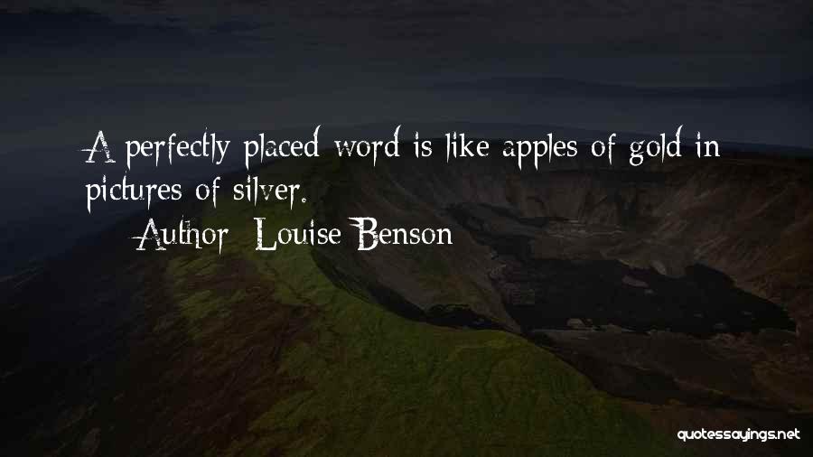 Louise Benson Quotes 654469