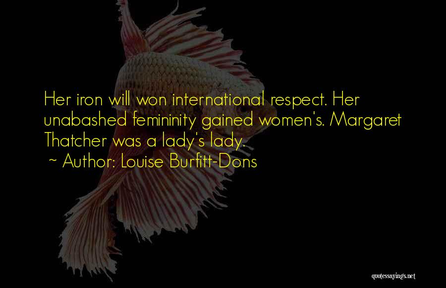 Louise Burfitt-Dons Quotes 108419 Louise Burfitt-Dons Quotes 108419