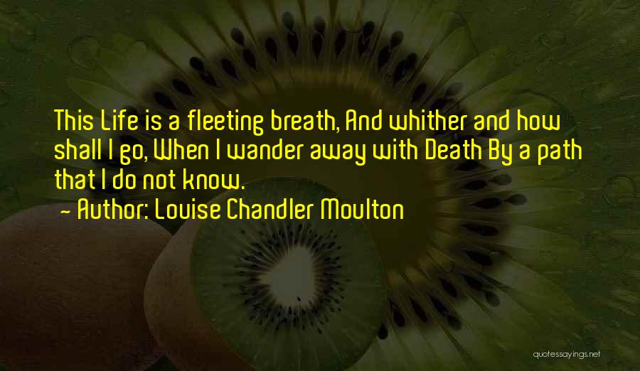 Louise Chandler Moulton Quotes 548096