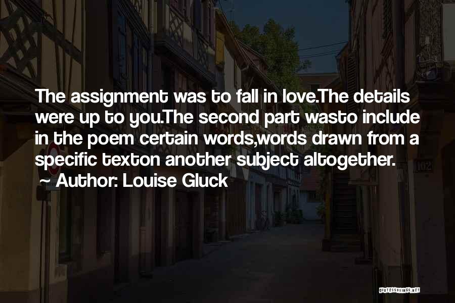 Louise Gluck Quotes 2260837