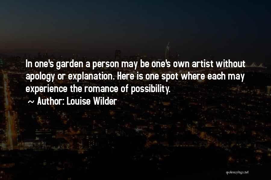 Louise Wilder Quotes 1786432