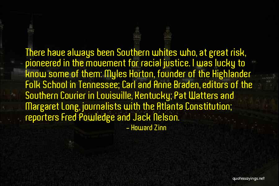 Louisville Kentucky Quotes By Howard Zinn