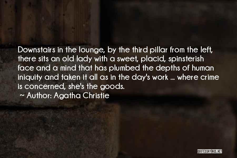 Lounge Quotes By Agatha Christie