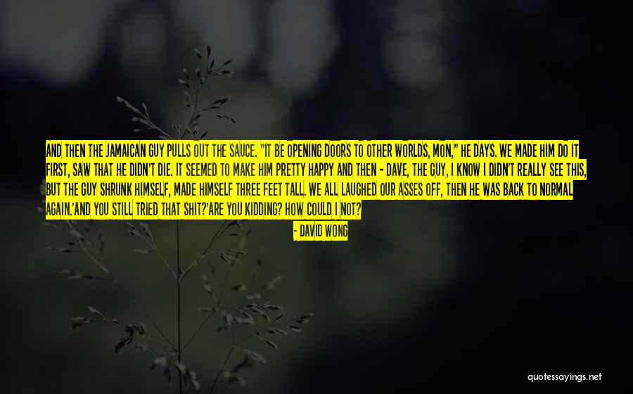 Loustalot Laposse Quotes By David Wong Loustalot Laposse Quotes By David Wong
