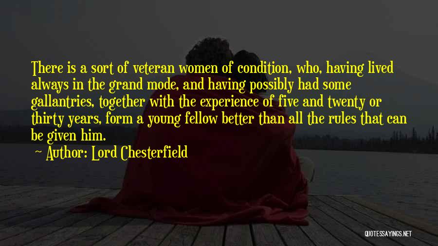 Love 1965 Quotes By Lord Chesterfield