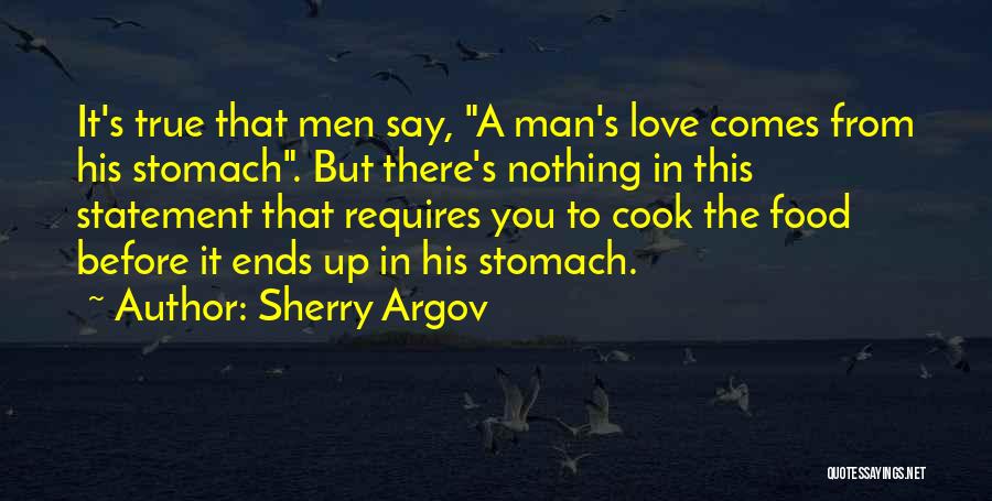 Love A Man Who Can Cook Quotes By Sherry Argov