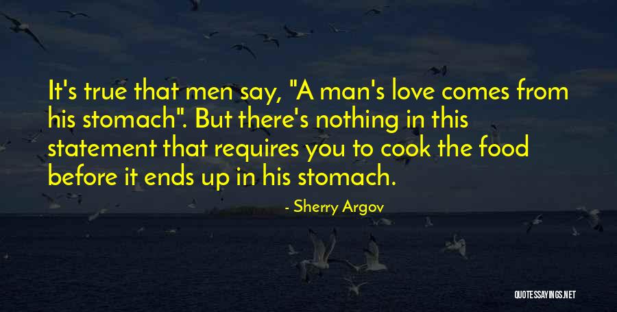 Love A Man Who Can Cook Quotes By Sherry Argov