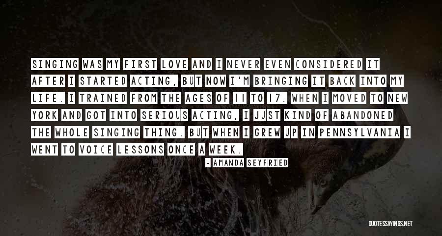 Love Abandoned Quotes By Amanda Seyfried Love Abandoned Quotes By Amanda Seyfried