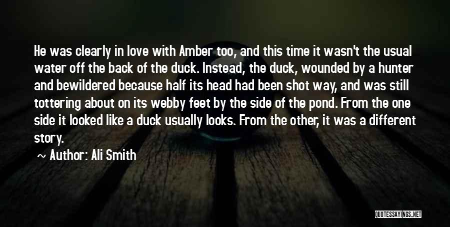 Love About Time Quotes By Ali Smith
