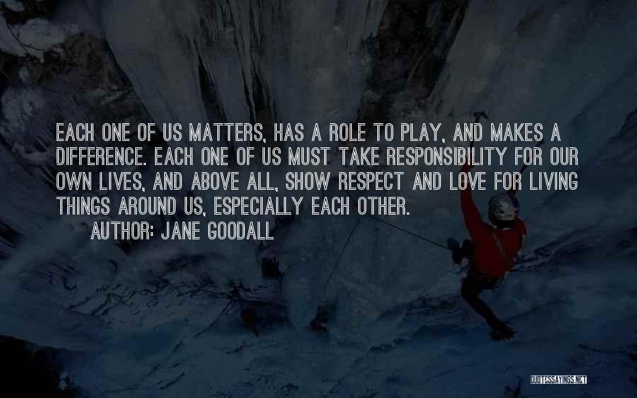 Love Above All Things Quotes By Jane Goodall