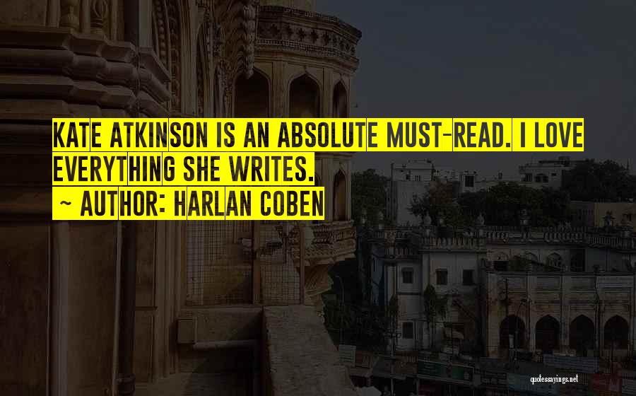 Love Absolute Quotes By Harlan Coben
