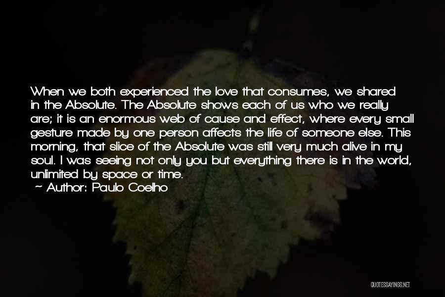 Love Absolute Quotes By Paulo Coelho