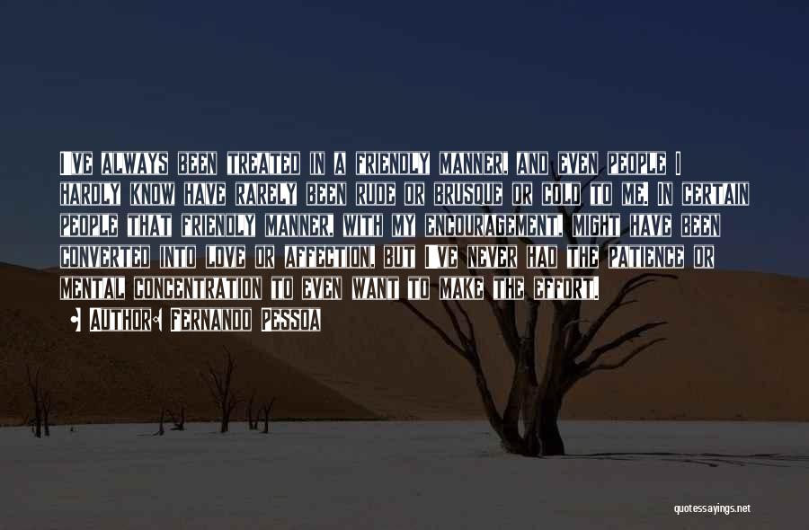 Love Affection Quotes By Fernando Pessoa