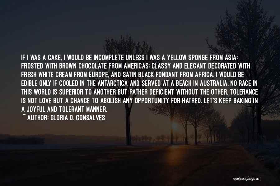 Love Africa Quotes By Gloria D. Gonsalves