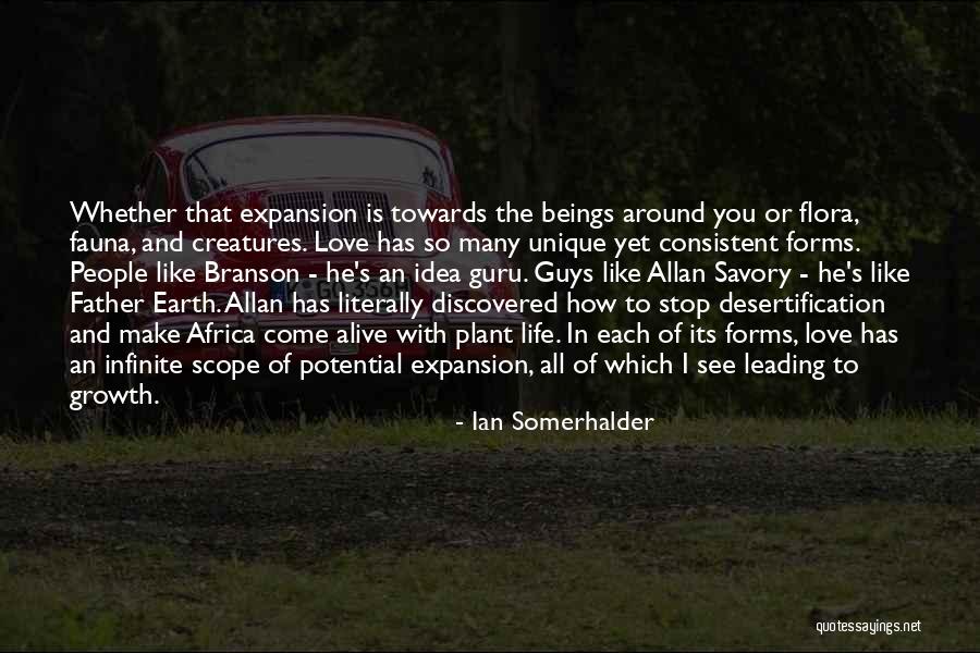 Love Africa Quotes By Ian Somerhalder