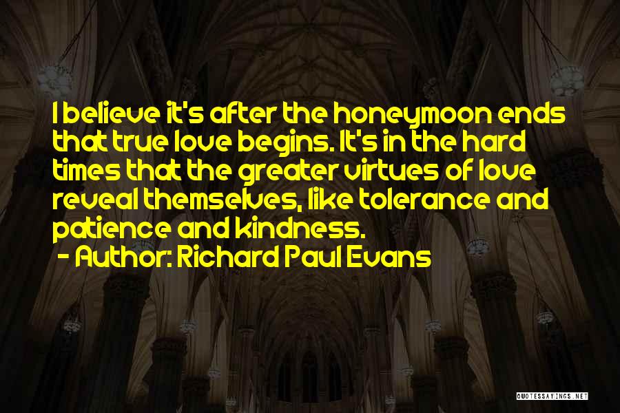 Love After Hard Times Quotes By Richard Paul Evans