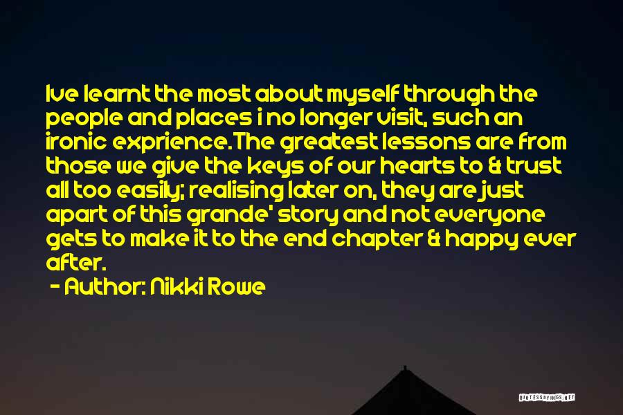 Love After Heartbreak Quotes By Nikki Rowe Love After Heartbreak Quotes By Nikki Rowe