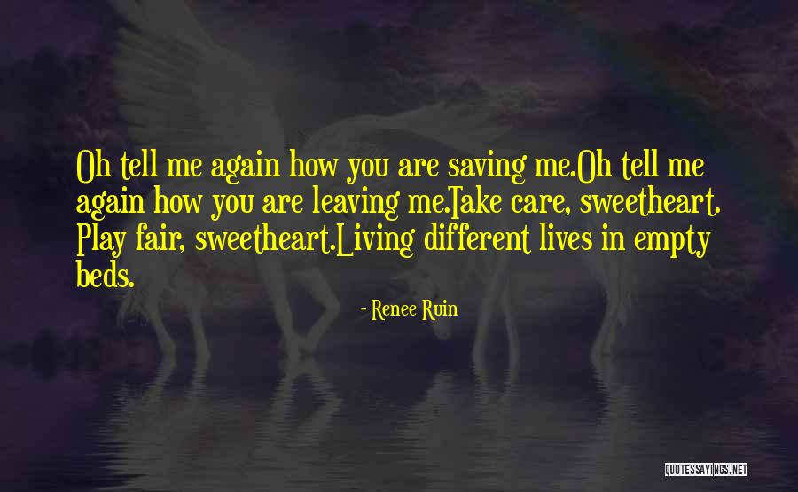 Love Again Quotes By Renee Ruin