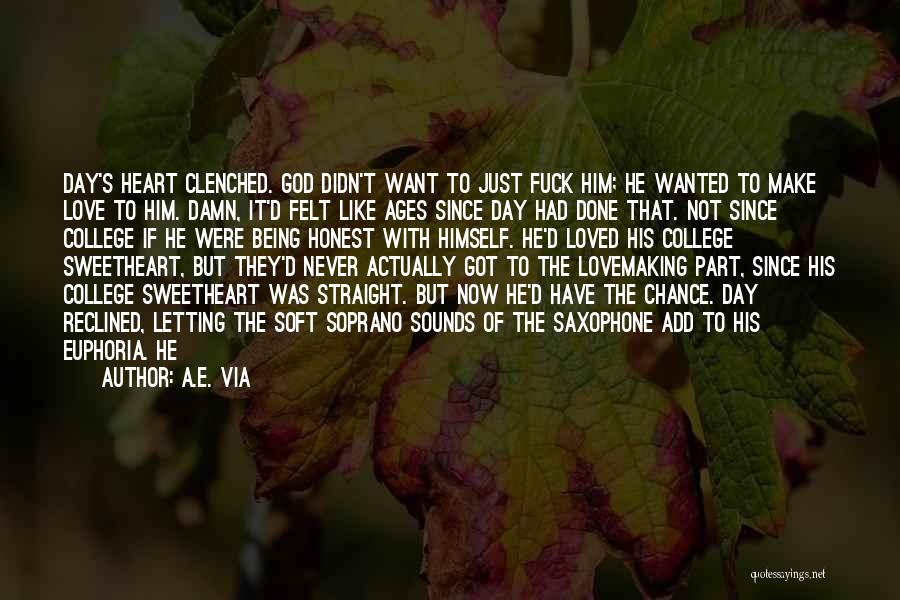 Love Ages Quotes By A.E. Via