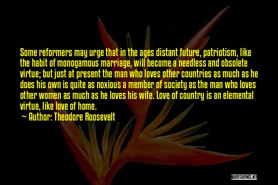 Love Ages Quotes By Theodore Roosevelt