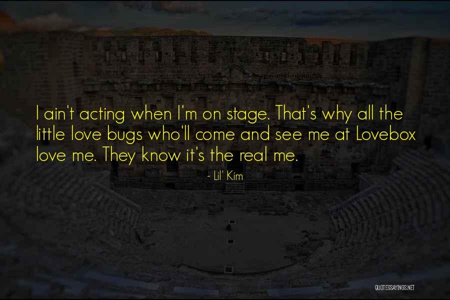 Love Ain't Real Quotes By Lil' Kim