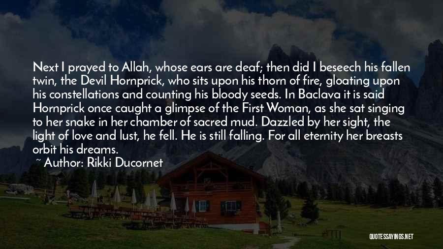 Love Allah Quotes By Rikki Ducornet
