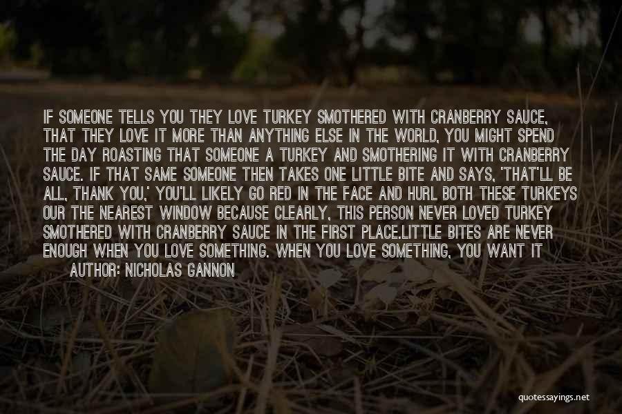 Love And Adventure Quotes By Nicholas Gannon