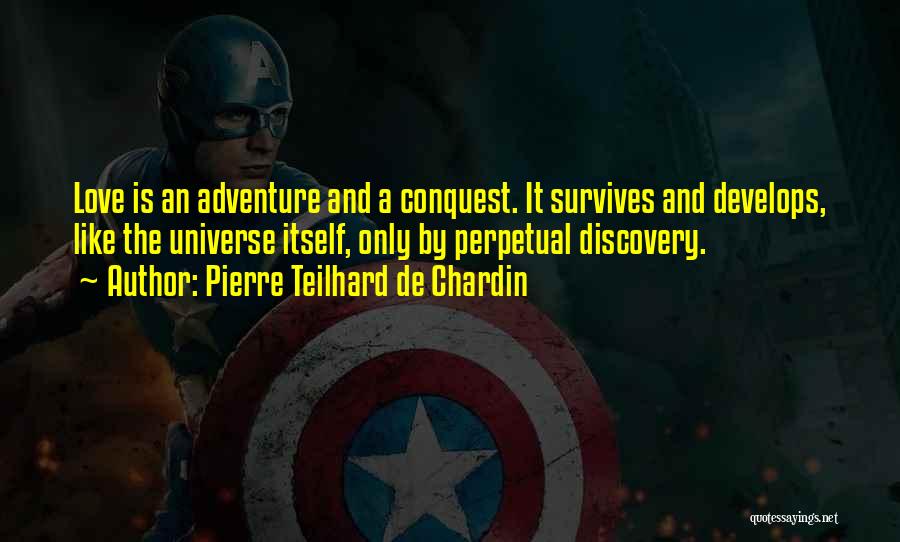 Love And Adventure Quotes By Pierre Teilhard De Chardin