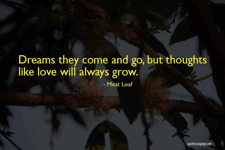 Love And Dreams Quotes By Meat Loaf Love And Dreams Quotes By Meat Loaf