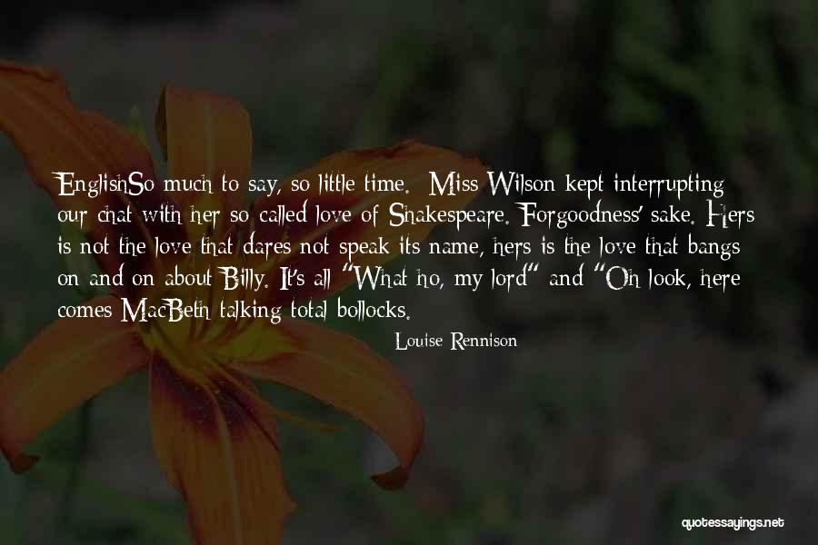 Love And English Quotes By Louise Rennison Love And English Quotes By Louise Rennison