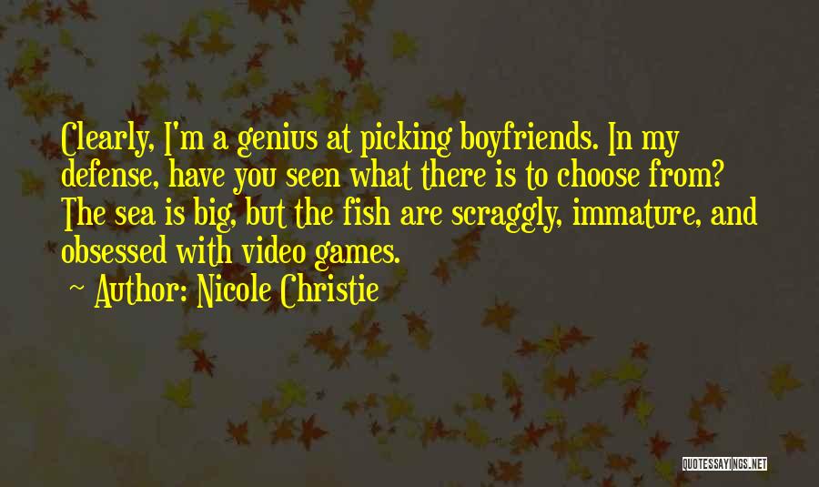 Love And Fish In The Sea Quotes By Nicole Christie