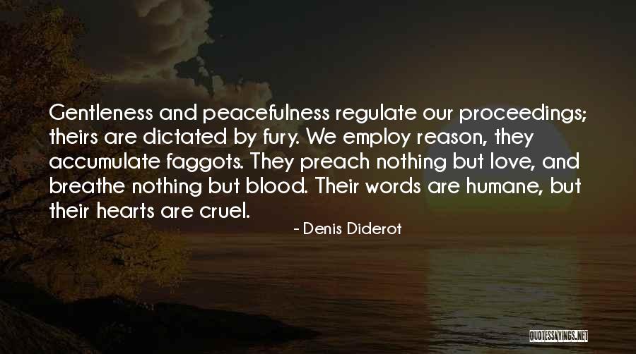 Love And Gentleness Quotes By Denis Diderot