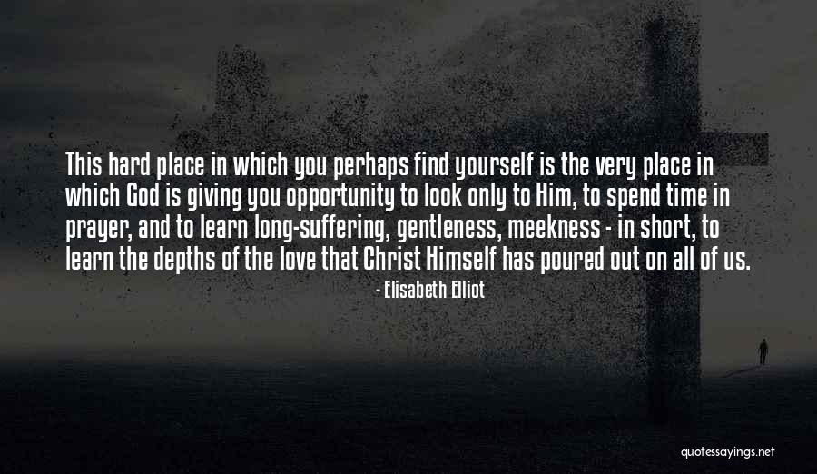 Love And Gentleness Quotes By Elisabeth Elliot