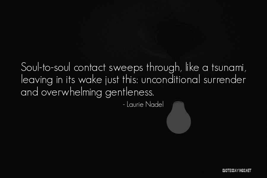 Love And Gentleness Quotes By Laurie Nadel