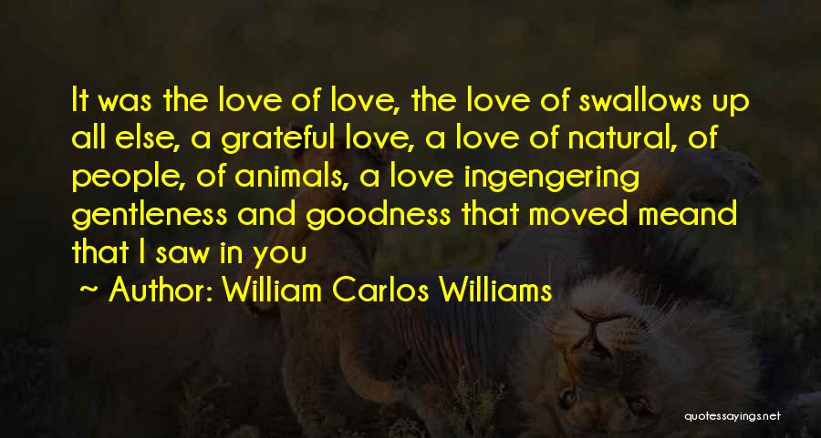 Love And Gentleness Quotes By William Carlos Williams