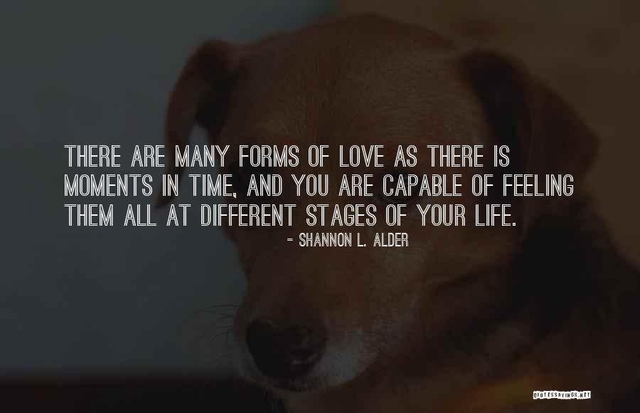 Love And Growth Quotes By Shannon L. Alder