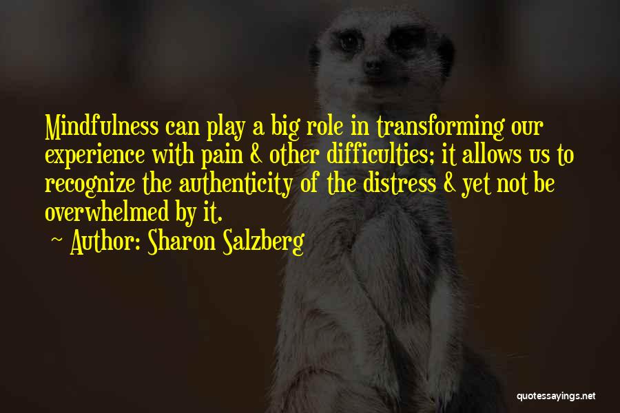 Love And Its Difficulties Quotes By Sharon Salzberg