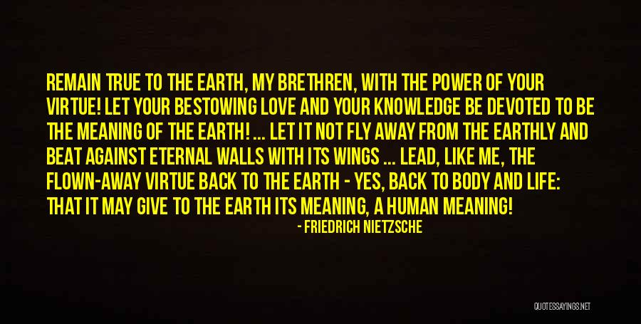 Love And Its Meaning Quotes By Friedrich Nietzsche