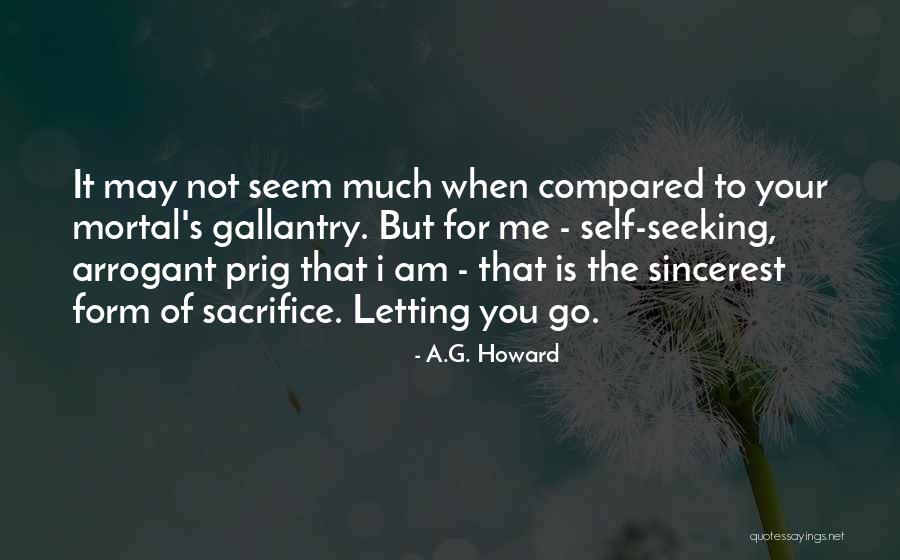 Love And Letting Quotes By A.G. Howard