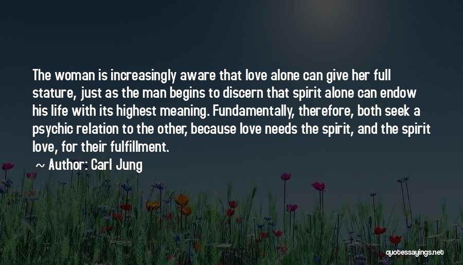 Love And Life Funny Quotes By Carl Jung