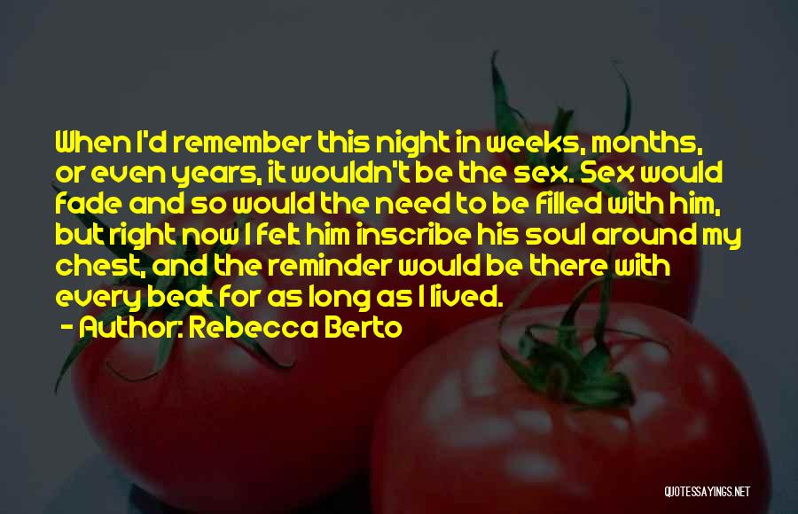 Love And Long Relationships Quotes By Rebecca Berto