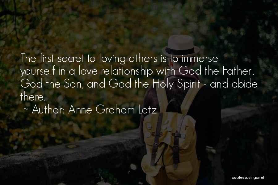 Love And Loving Yourself Quotes By Anne Graham Lotz