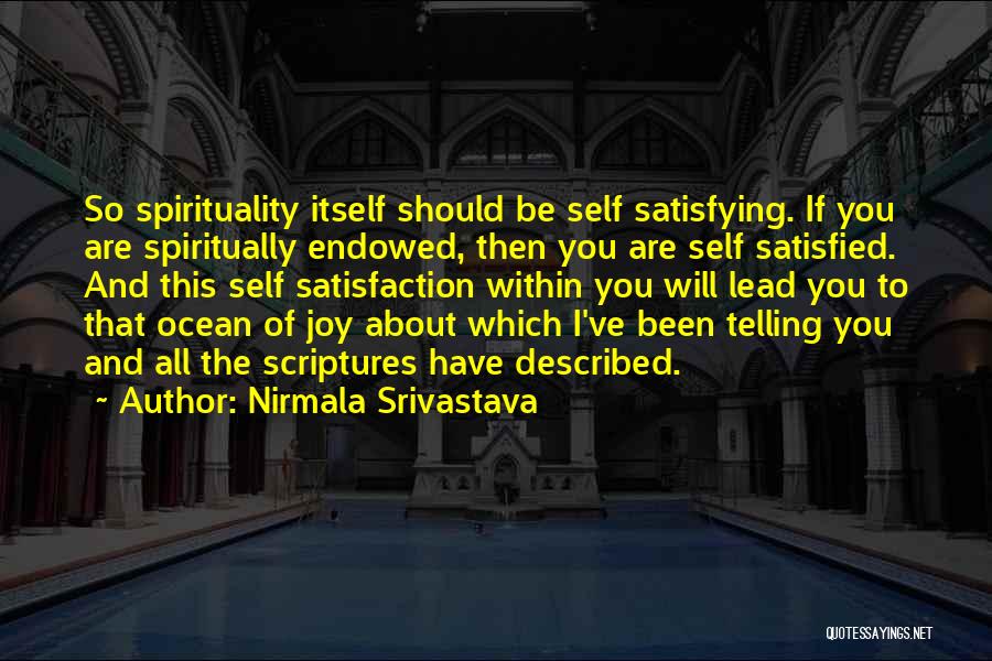 Love And Ocean Quotes By Nirmala Srivastava