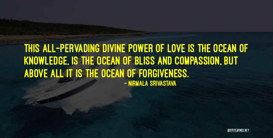 Love And Ocean Quotes By Nirmala Srivastava