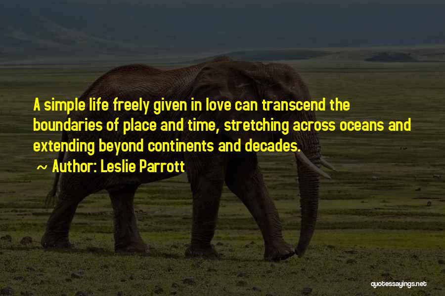 Love And Oceans Quotes By Leslie Parrott