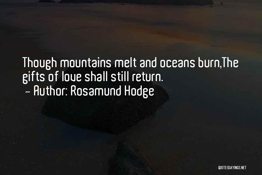 Love And Oceans Quotes By Rosamund Hodge