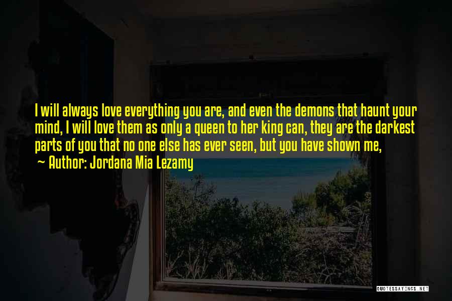 Love And Other Demons Quotes By Jordana Mia Lezamy